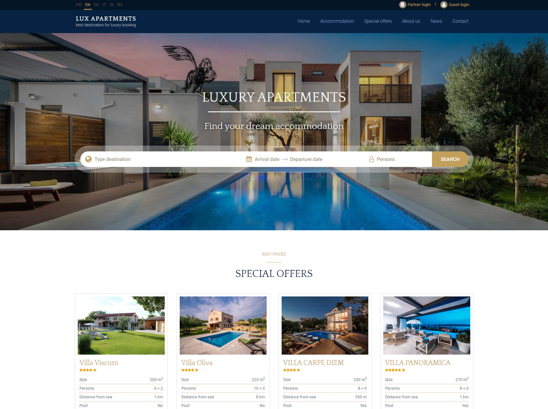 Agencija – luxury